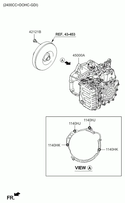 TRANSAXLE ASSY - AUTOMATIC