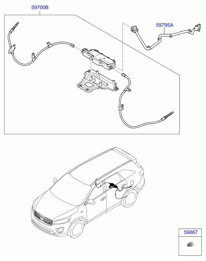 система стояночного тормоза