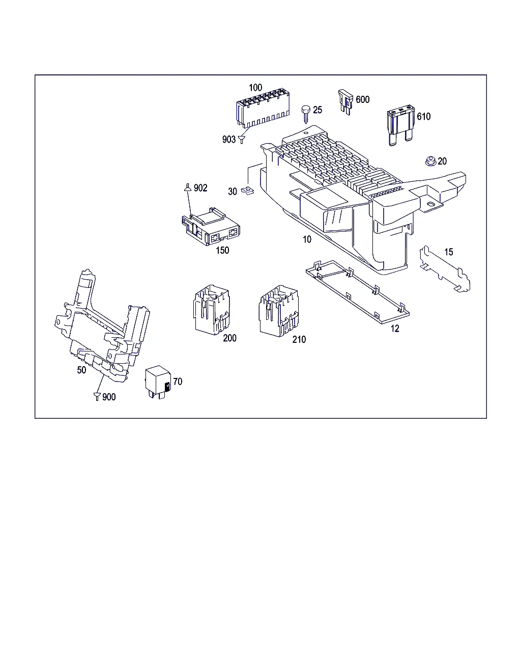 ГНЕЗДО ПРЕДОХРАНИТ. И РЕЛЕ