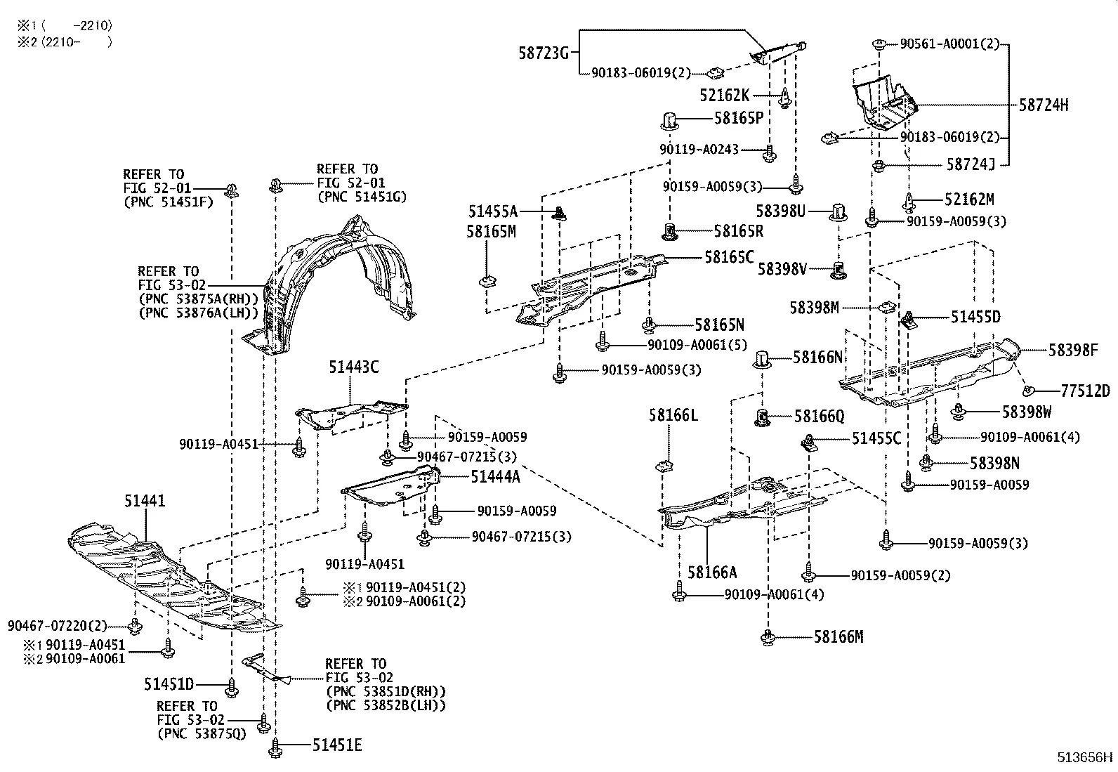 SUSPENSION CROSSMEMBER & UNDER COVER