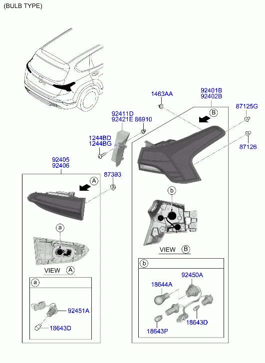 задняя фара