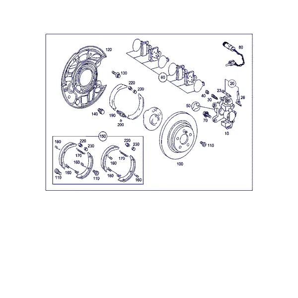 ТОРМОЗ ЗАДНЕГО КОЛЕСА