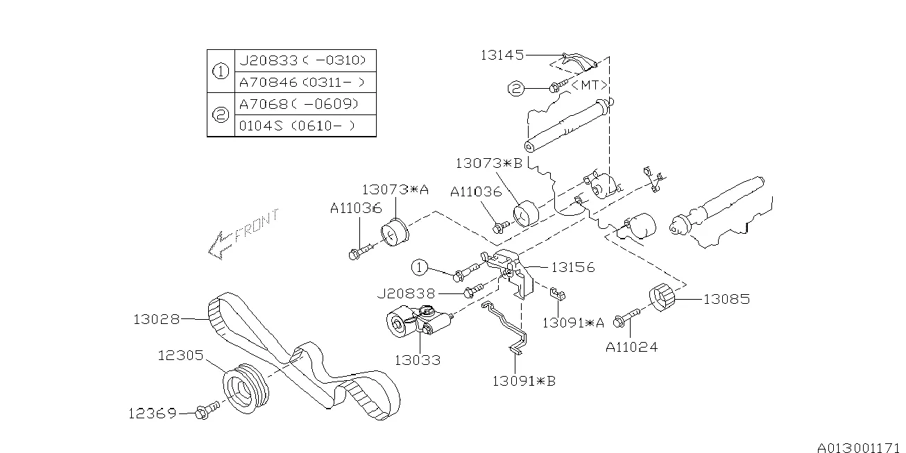 CAMSHAFT & TIMING BELT