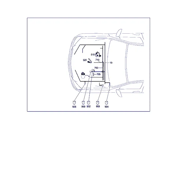ЖГУТ ЭЛ.ПРОВОДКИ ДВИГАТЕЛЯ НА КУЗОВЕ