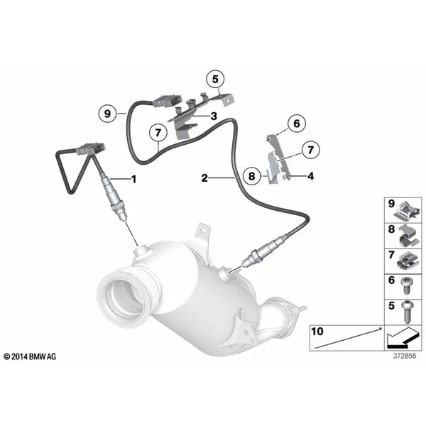 Лямбда-зонд/дополнительные элементы