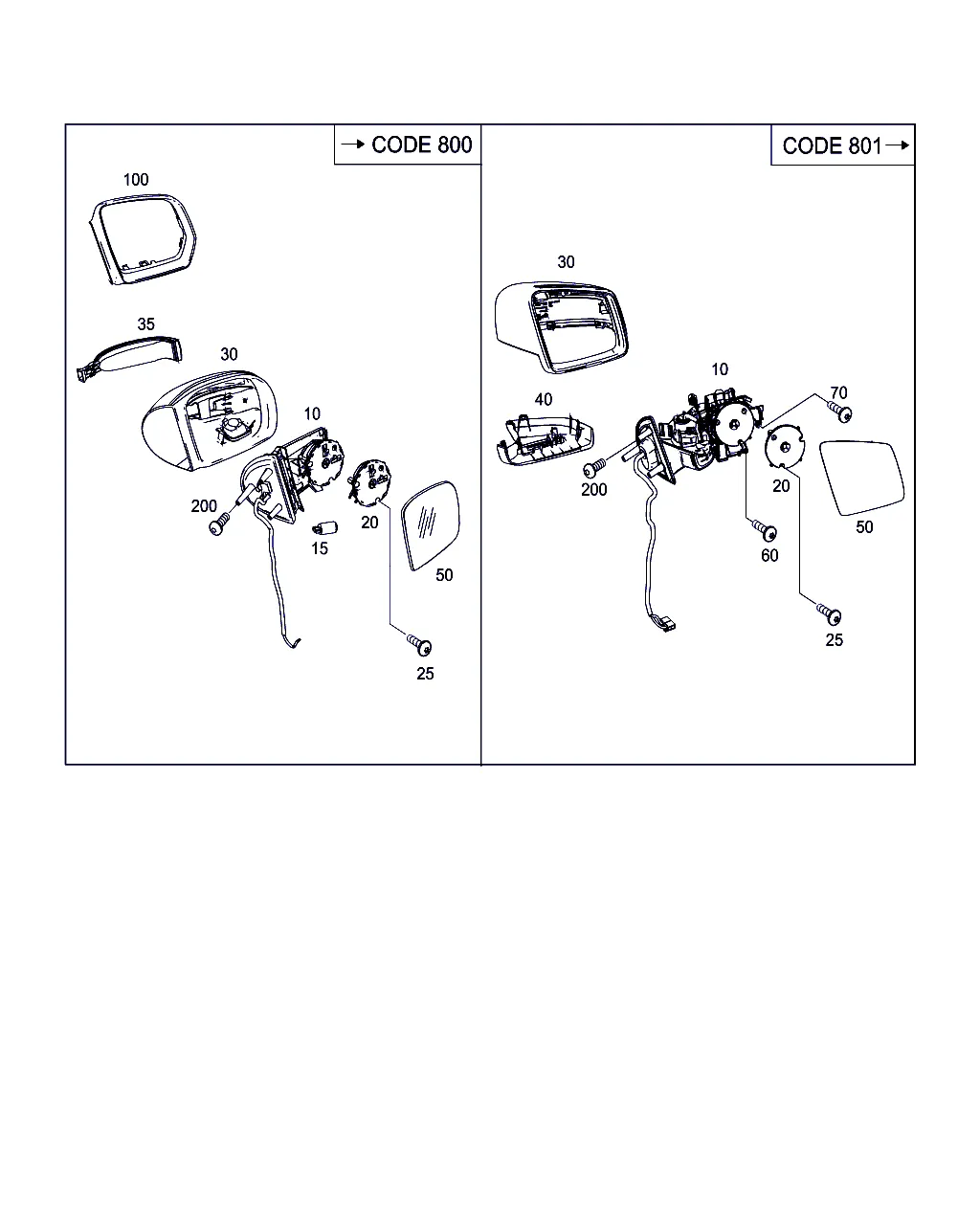 НАРУЖНОЕ ЗЕРКАЛО ПРАВОЕ