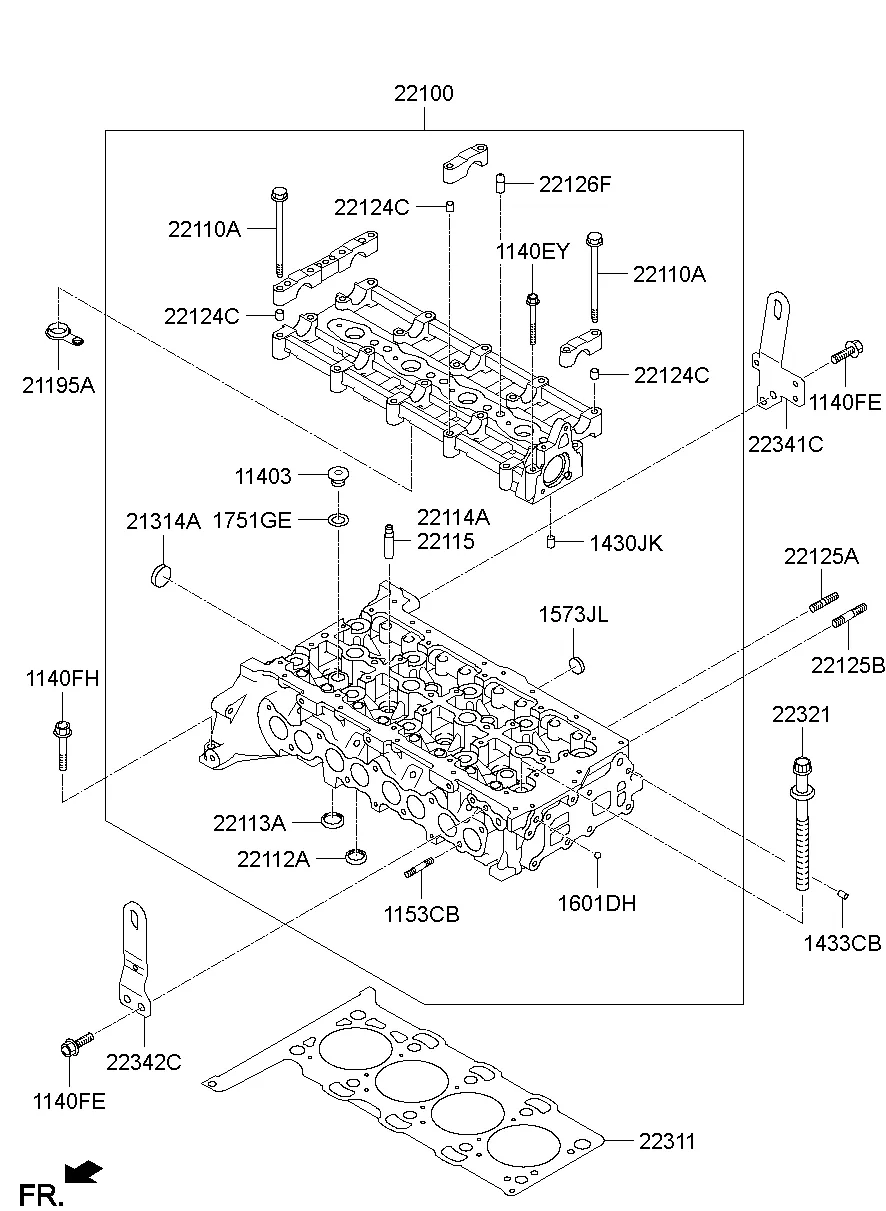 CYLINDER HEAD; 1