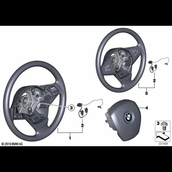 Рулевое колесо с НПБ, кожа