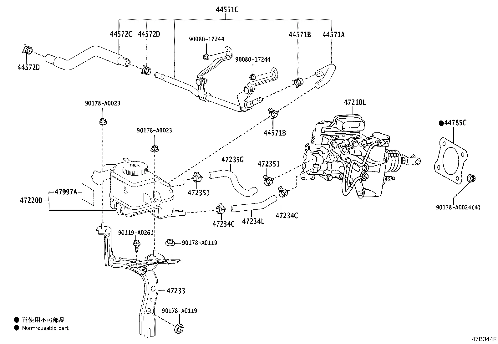 BRAKE MASTER CYLINDER