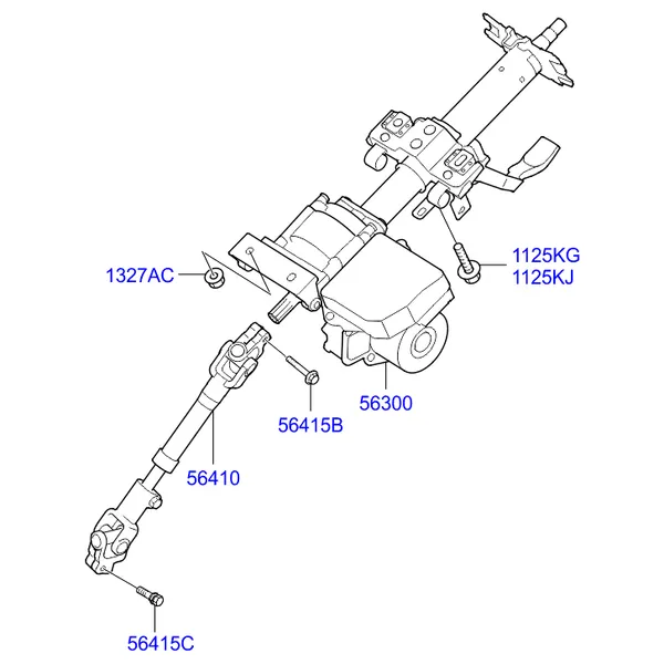 Рулевая колонка и вал