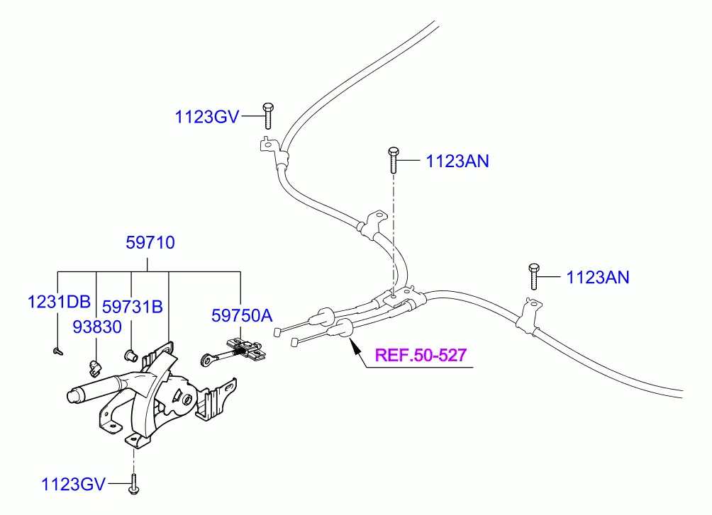 система стояночного тормоза