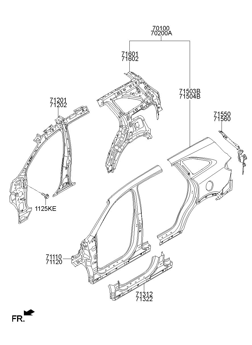 SIDE BODY PANEL