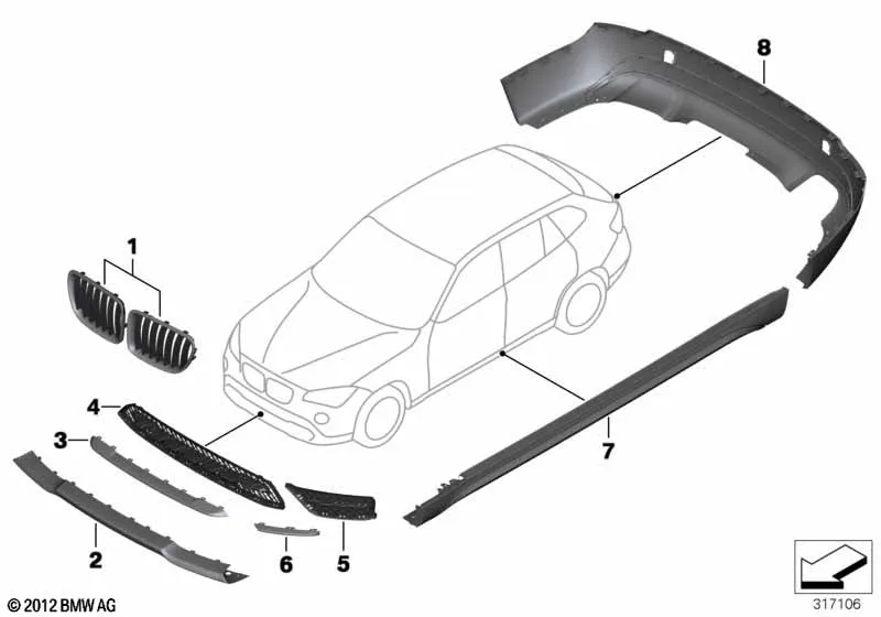 Дооснащение X-Line LCI 07/2012